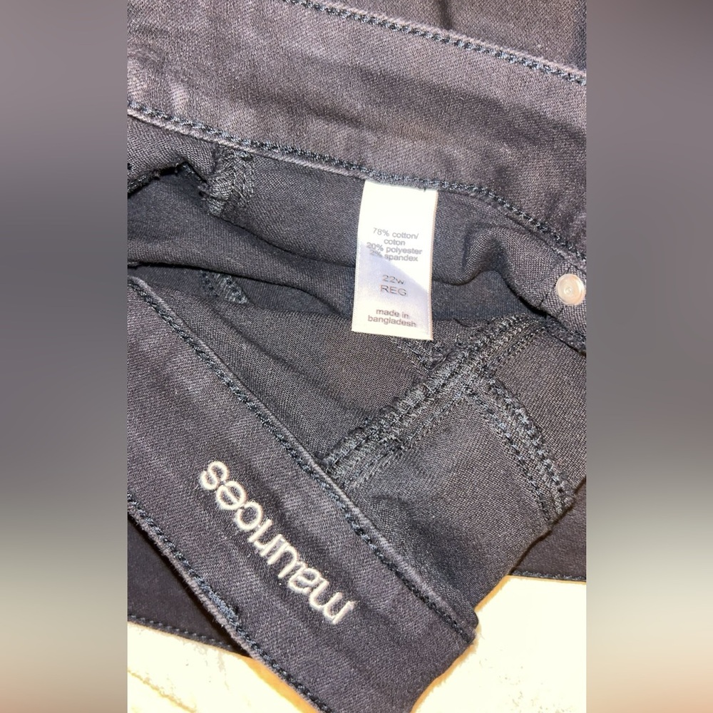 Black, Slim Ankle Jeans